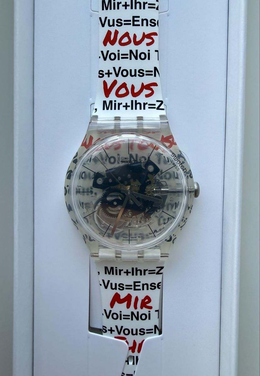 Swatch Orologi: Swatch Aktionärsuhr GV 2026 – Nuovo e nell'imballaggio originale da Widnau venduto da ElectricAnirac 1