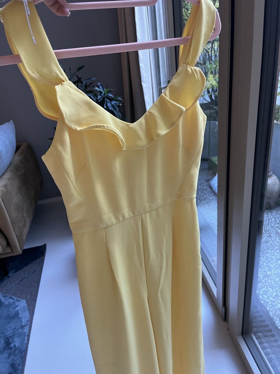 Mango Tute: Yellow Jumpsuit, Mango, size XS – Usato da Zürich venduto da Agave_Sue 3