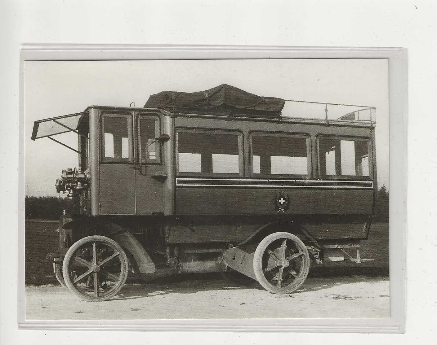 Cartoline postali: Postauto, 1906, Neudruck 1998 – Usato da Spiez venduto da Niesen20