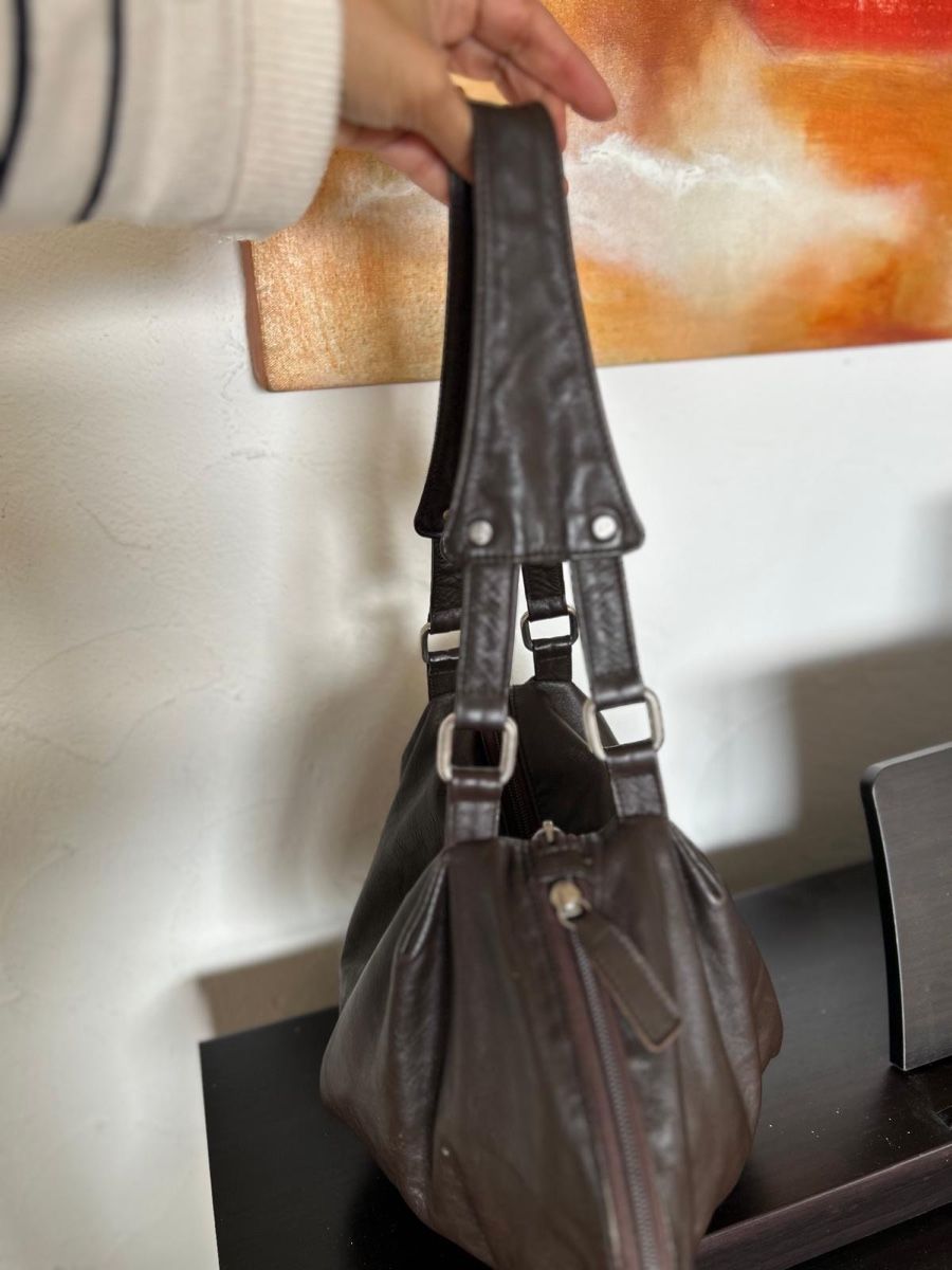 Borse da donna: Brown Leather Handbag, great condition for everyday use! – Usato da steinhausen venduto da pat_nc2x 3