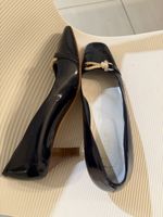 Chaussures femme Bally vernies bleu taille 41 