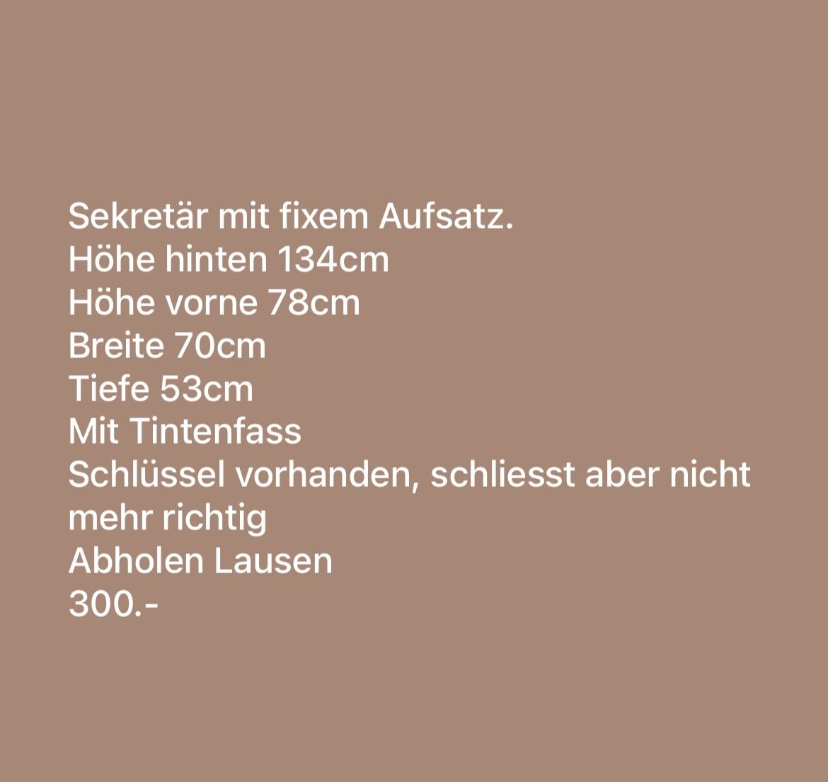 Scrivanie: Schreibtisch mit Aufsatz Shabby Chic – Usato da Lausen venduto da Mysli1 9