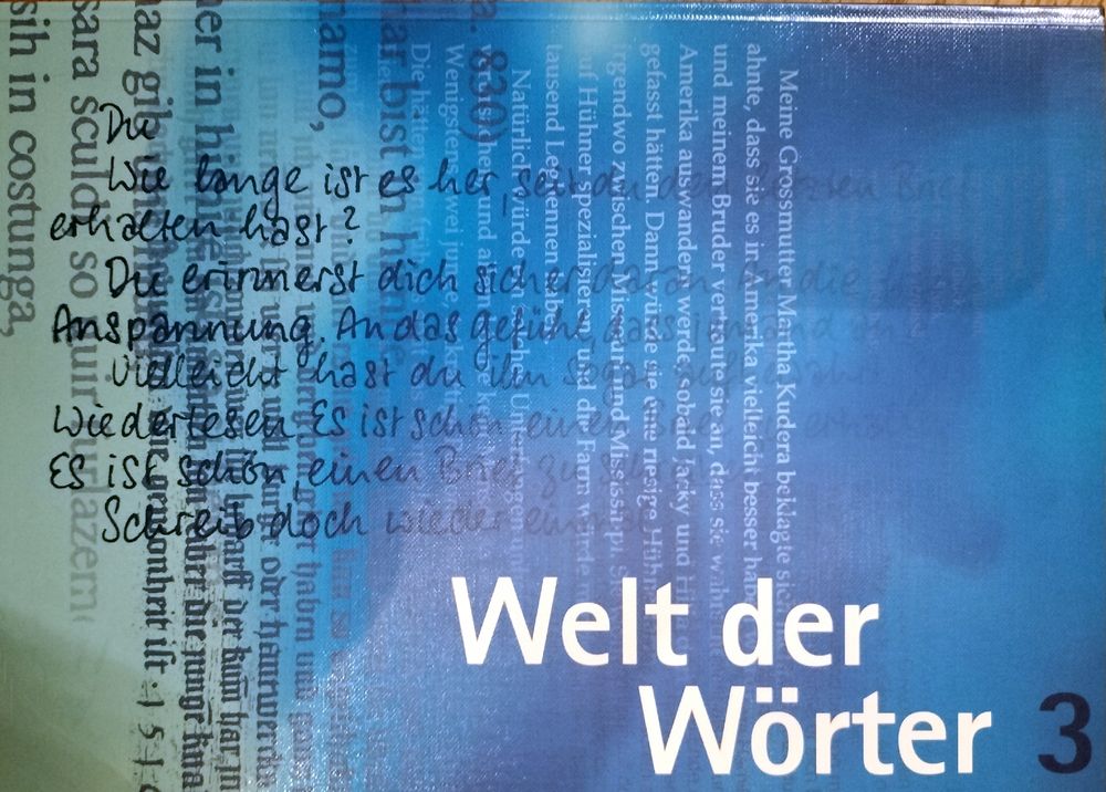 welt der wörter, deutschbuch Kaufen auf Ricardo