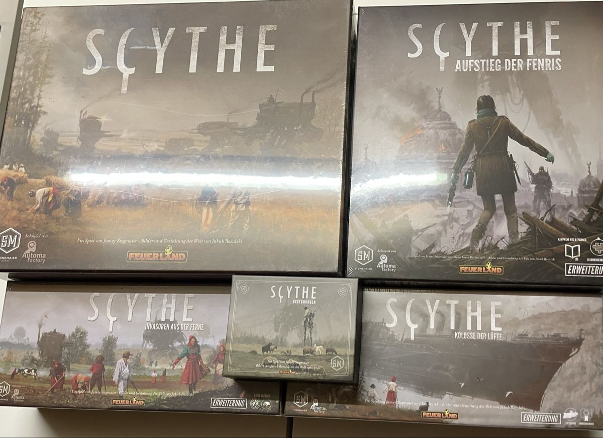 Spiele: Scythe Bundle OVP – Neu und originalverpackt aus Heimberg von Skyline2007 5