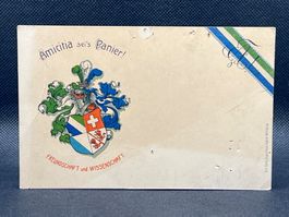 Ansichtskarte: Amicitia sei's Panier!
