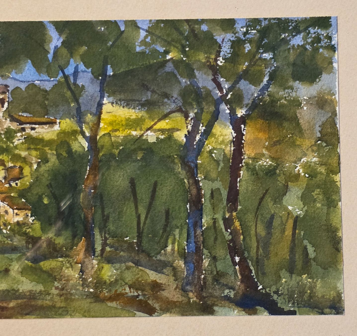 Gemälde: Aquarell 34 x 28 cm – Gebraucht aus Rohrbach von lod_m58r 2