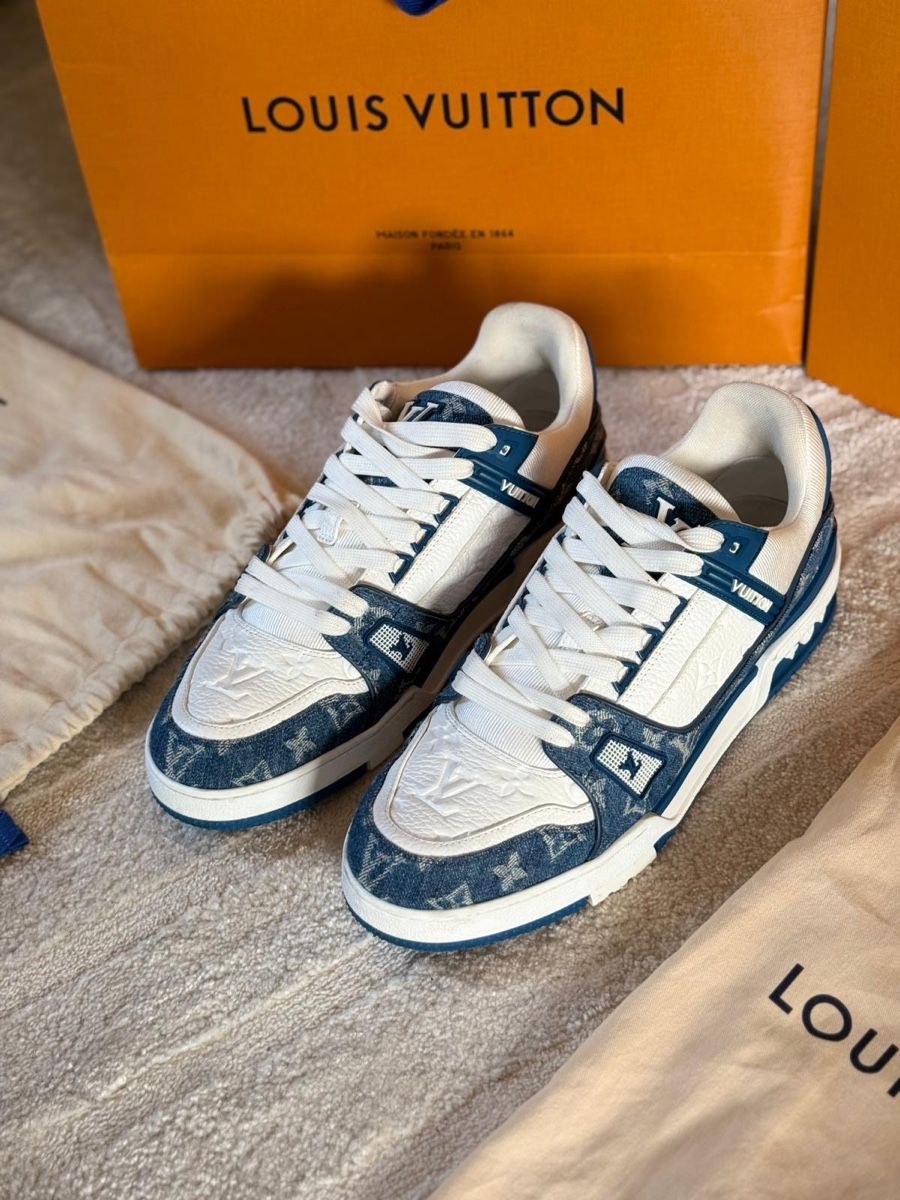 Louis Vuitton Herrenschuhe: Louis Vuitton Sneaker Grösse 44, top Zustand – Gebraucht aus Basel von RaykoShop 1