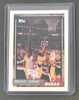 NBA Michael Jordan 1993-94 Topps Chicago Bulls Trading Card