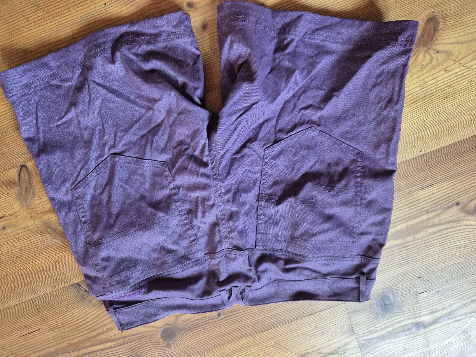Mammut Pantalons: Mammut Wanderhose kurz, Gr 40, violet – Neuf (Voir description) à Abtwil SG par ste_22sn 1