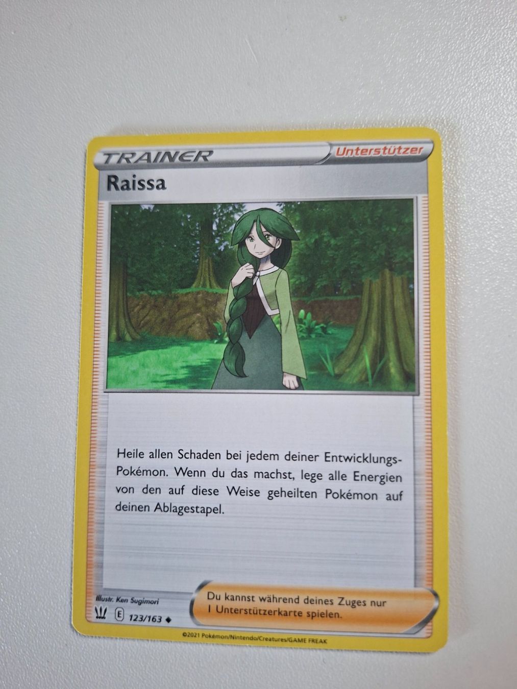 Pokémon Carte collezionabili: Raissa - Pokemon Karte – Usato da Erlinsbach venduto da pfunky