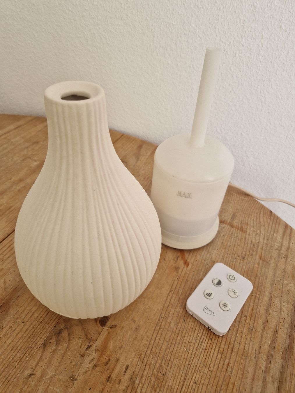 Ipuro Diffusori di oli essenziali:  ipuro Air Sonic Aroma Diffusor, vase beige  – Usato da St. Gallen venduto da Sayuri 2