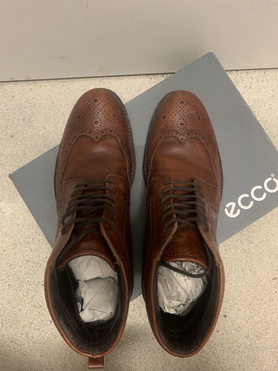 Ecco Scarpe da uomo: ECCO FINDLAY BROWN LEATHER BOOTS – Usato da Wallisellen venduto da jos_nxt5 2