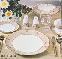 Tafelservice ZYLSTRA Porzellan, 54-teilig, Handmade in Japan