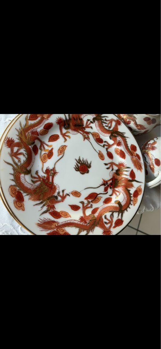 Set di piatti: 60-jähriges japanisches Tee-Service - 4-eilig oder 5-teilig – Usato da Schaffhausen venduto da tru_2flr 2