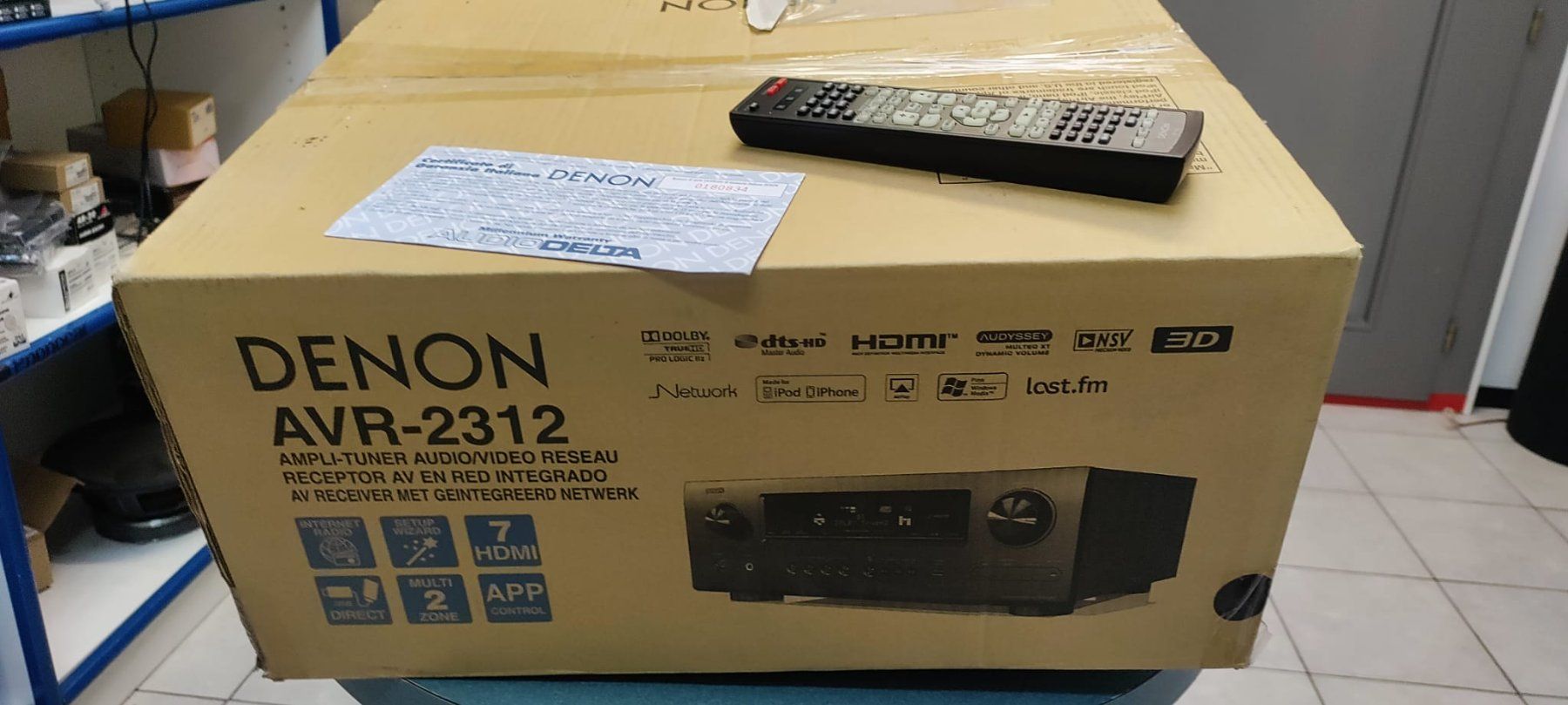 Denon Home Cinema: Denon amplificatore surround 7.2 AVR- 2312 – Usato da Balerna venduto da ove_qr6q 2