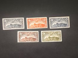 San Marino Mi 170-174 * mit Falzspuren (2418)