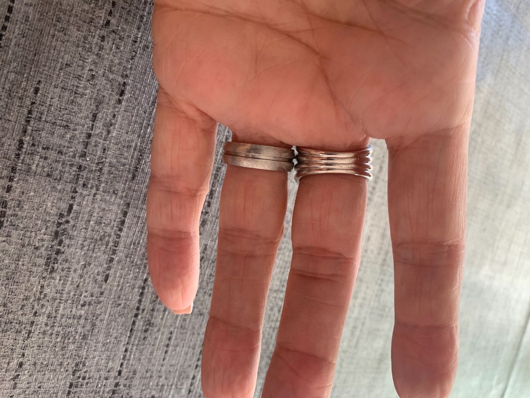Ringe: Bague en acier – Gebraucht aus Fully von Sassa68 2