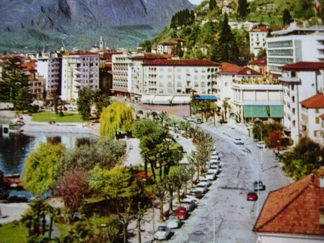 Cartoline postali: Ansichtskarte ungelaufen - Locarno / Schifflände – Usato da Dübendorf venduto da rumpumpel 6