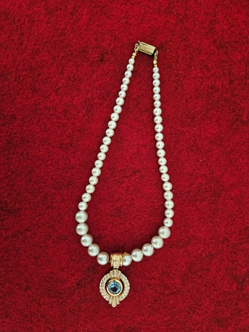 Catenine: Perlenkette mit Anhänger Schmuck Vintage – Nuovo (secondo la descrizione) da Menziken venduto da sura76