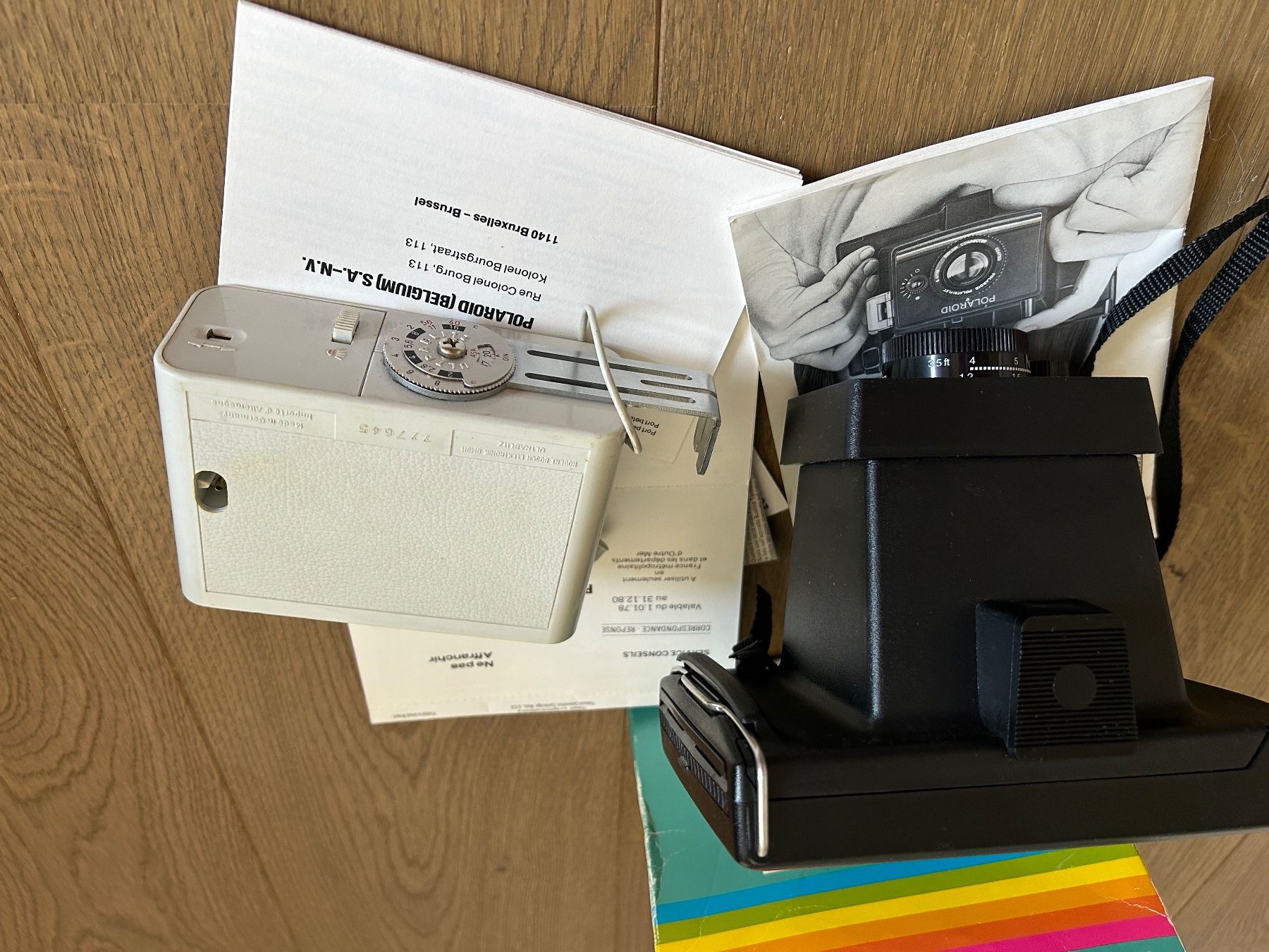 Polaroid Kamera: Polaroid Cornet Blitzgerät Kamera Instant 10 Land Camera – Gebraucht aus Rorschach von schastje 2