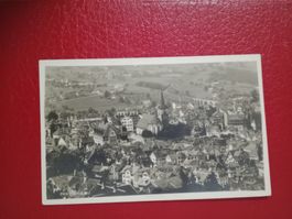 Herisau AR s/w Karte Vogelschau