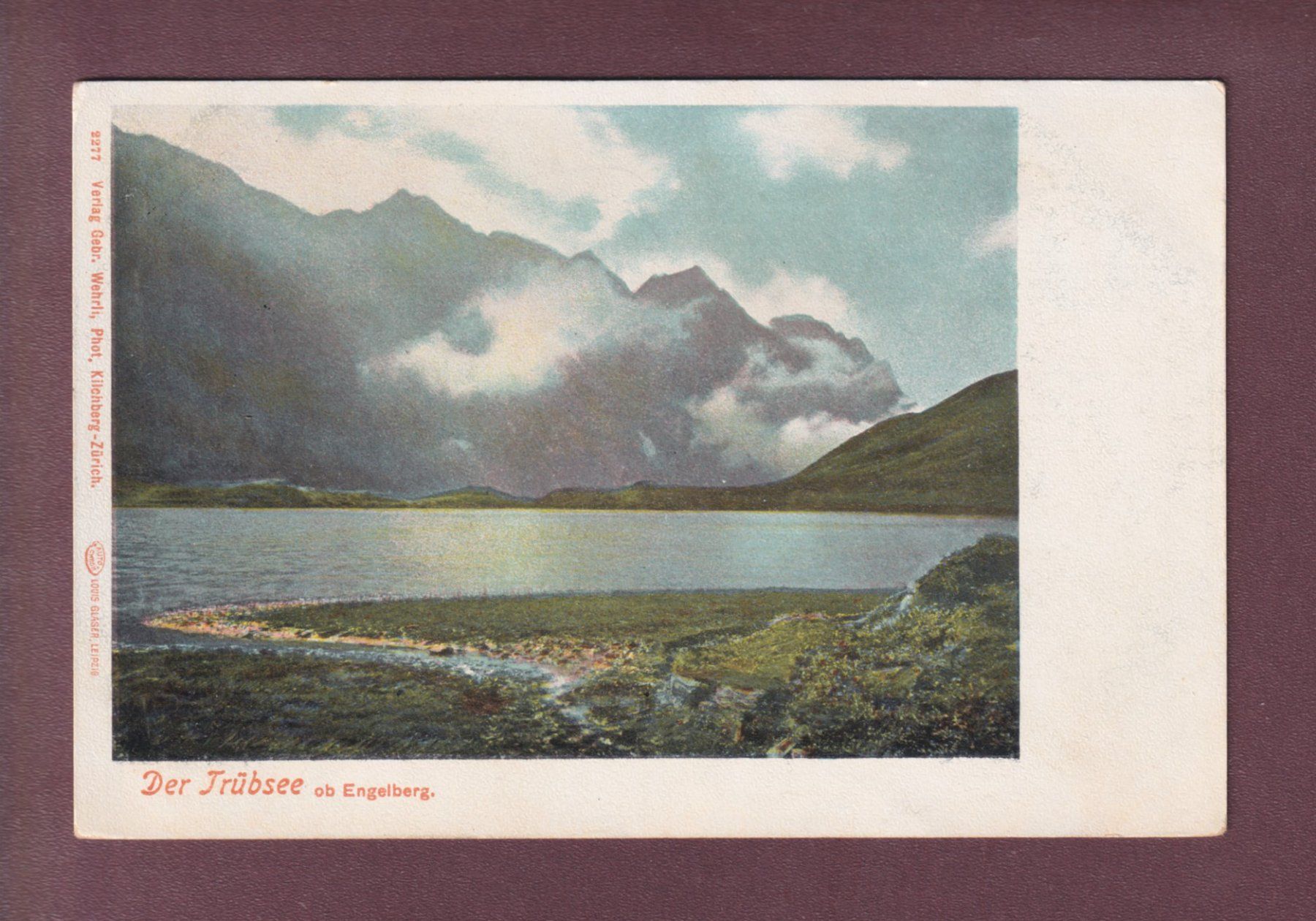 Ansichtskarten: TRÜBSEE ob Engelberg – Gebraucht aus Pully von nicecards