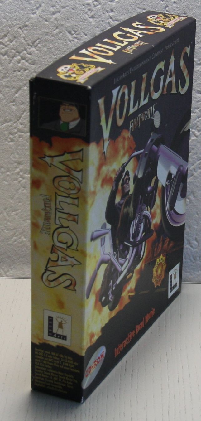 Giochi: PC Big Box - LucasArts Vollgas Full Throttle – Usato da Fisibach venduto da Retrogames24 2