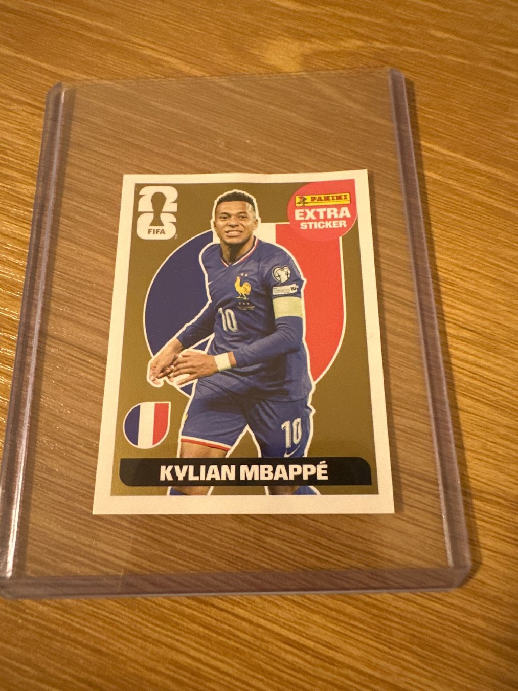 Panini Carte collezionabili: Extra Sticker Gold WM 26: Kylian Mbappé – Nuovo (secondo la descrizione) da Winterthur venduto da sah_gn89