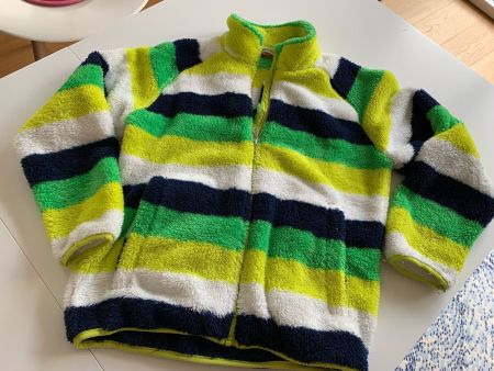 REIMA warme bunte Kuschel Fleece Jacke Gr. 152