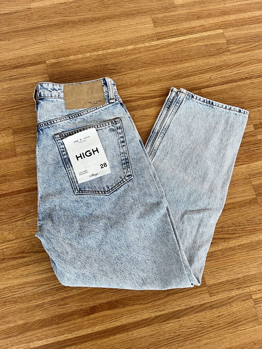 Jeans: RAG & BONE Mom Jeans Maya High Rise, Gr. 27 28 – Usato da Küsnacht ZH venduto da madrilena77
