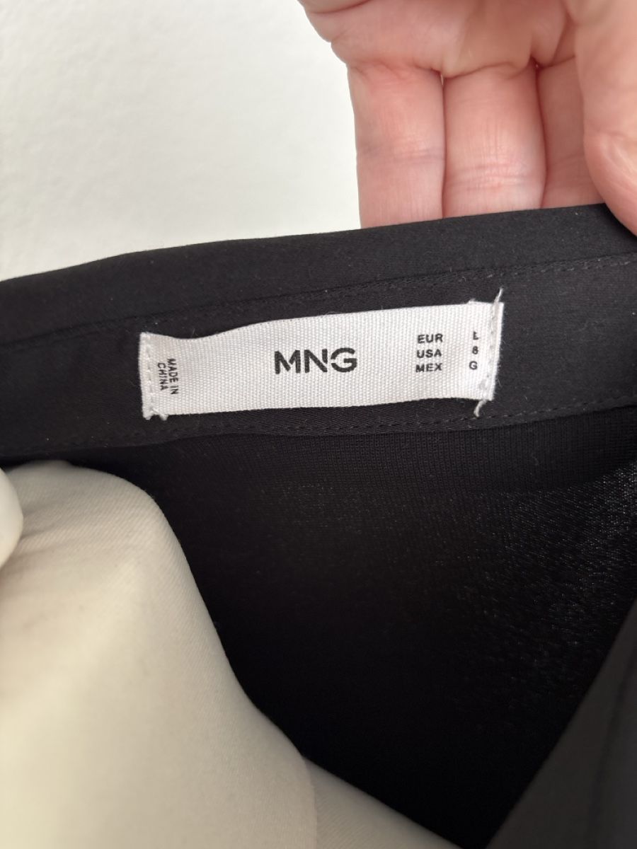 Camicette: Elegante Mango Bluse, Grösse L, Schwarz – Nuovo (secondo la descrizione) da Rothenburg venduto da Momo1302 3
