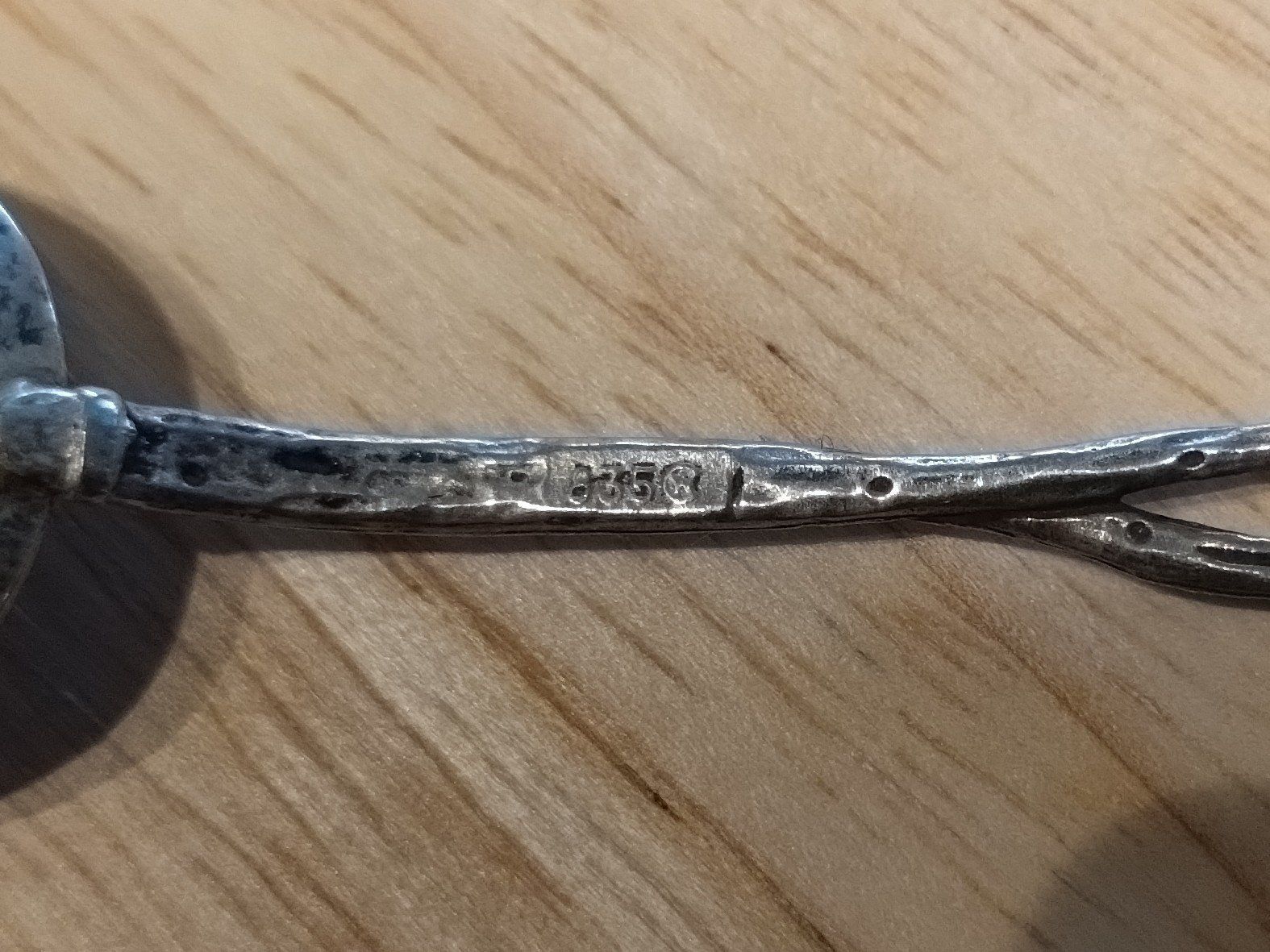 Cucchiai: Vintage Mokka Löffel Silber 835er – Usato da Brittnau venduto da Chronofriend 1
