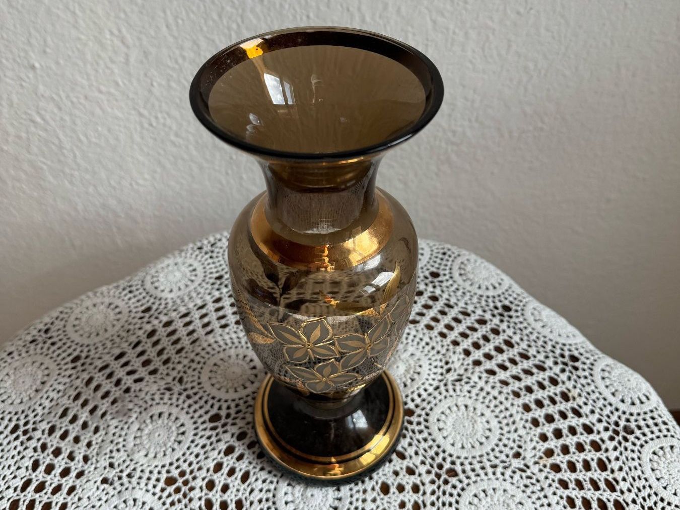 Vasen & Gefässe: Schön verzierte Blumenvase – Gebraucht aus Schnaus von sueg01 1