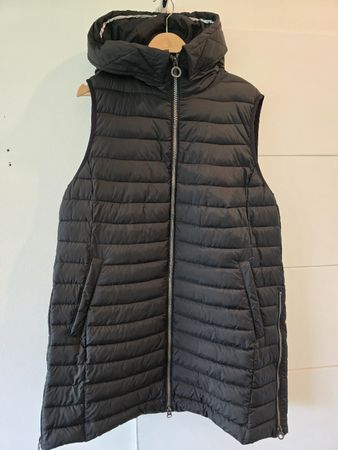 FUCHS SCHMITT Damen Longweste,  schwarz, Grösse XXL
