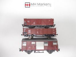 Roco 4376/4314-03/47941 3-teiliges Güterwagenset DB/SBB DC
