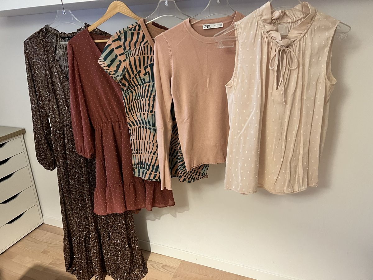 Lotti di vestiti: Mode in lachs/ terracotta 5 x – Usato da Winterthur venduto da Dasomesi