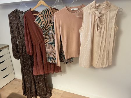Mode in lachs/ terracotta 5 x