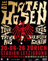 1 Stehplatz, Die Toten Hosen - Tour 2026 Zürich