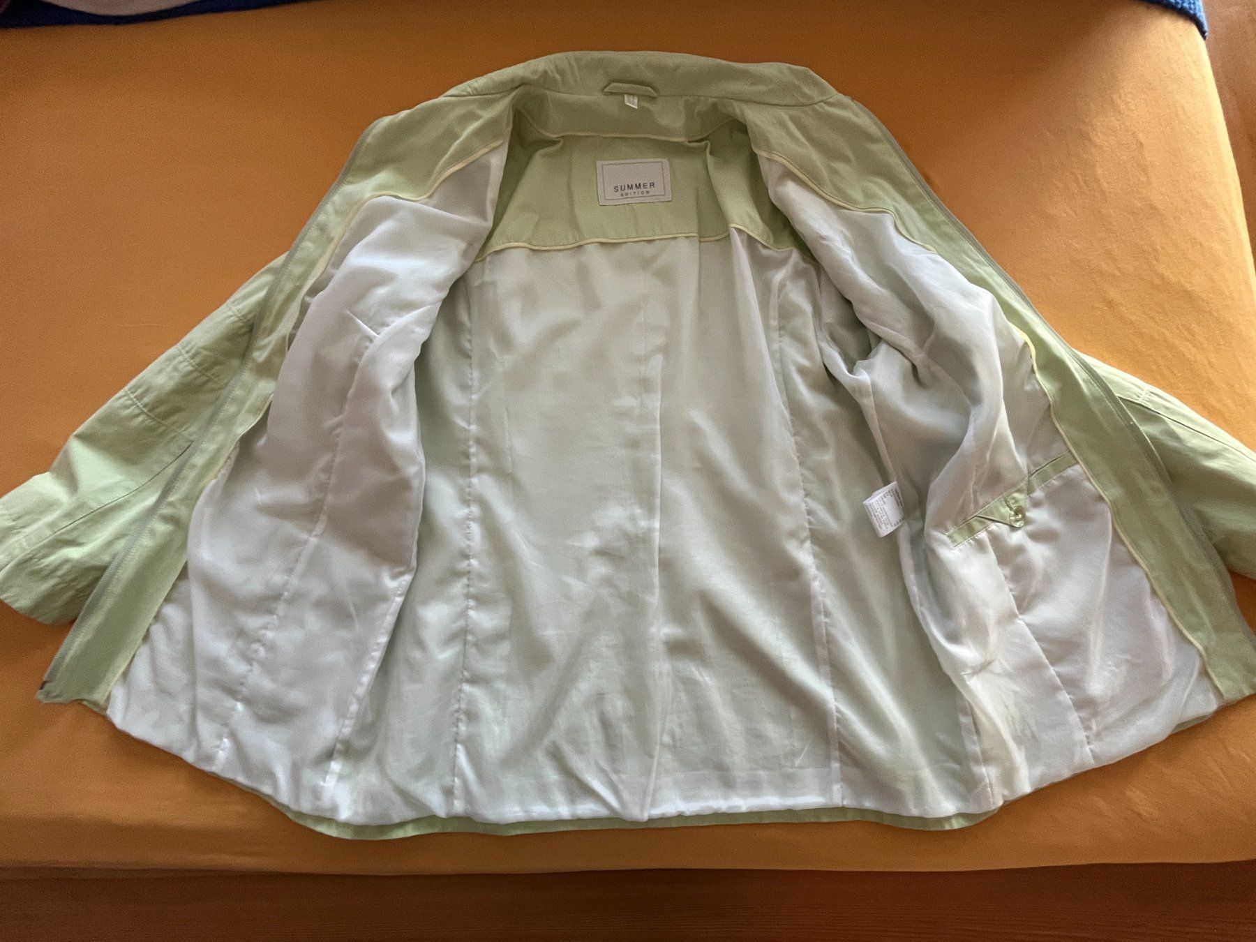 Giacche: Leichte Übergangsjacke lindengrün – Usato da Uetendorf venduto da Florabella01 4