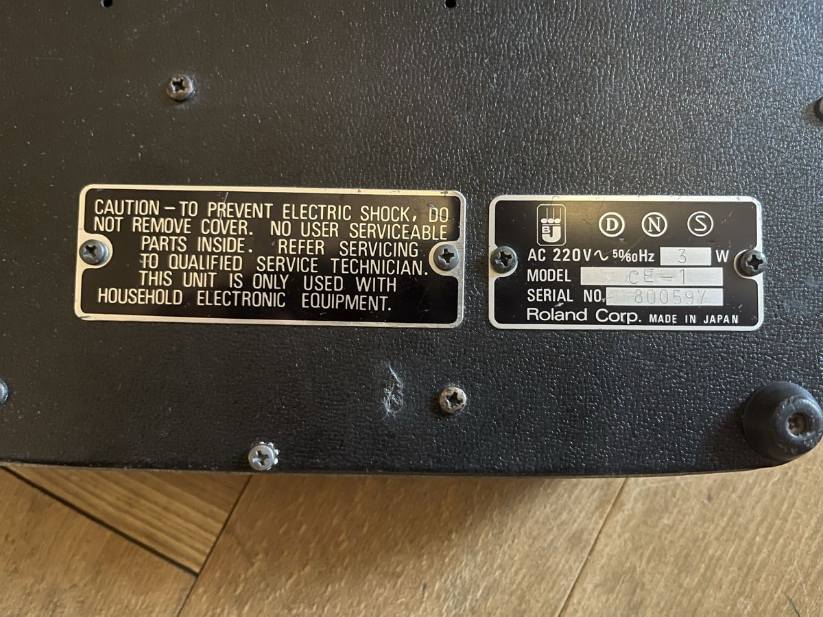 Boss Strumenti musicali: Vintage BOSS CE-1 Chorus Ensemble - Top! – Usato da Zürich venduto da Komarik 2