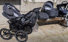 Knorr-Baby Kinderwagen Kombi mit Zubehör guter Zustand