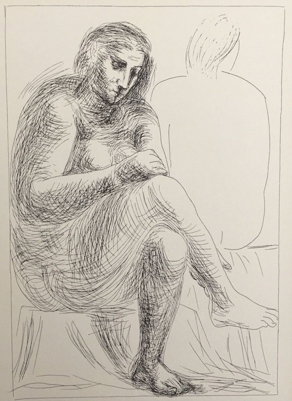 Grafica & Litografie: Pablo Picasso  "Au Bain" – Usato da Nennigkofen venduto da Sommersonnen