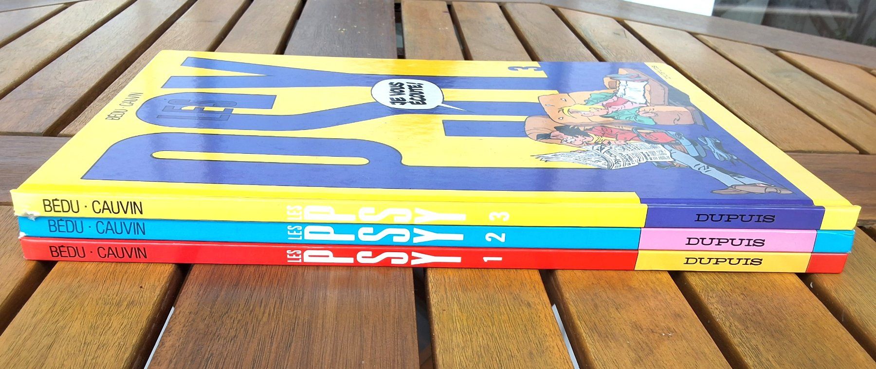 BD: BD's Les Psy tomes 1 à 3 – D'occasion à Cheseaux-Lausanne par fregate44 2