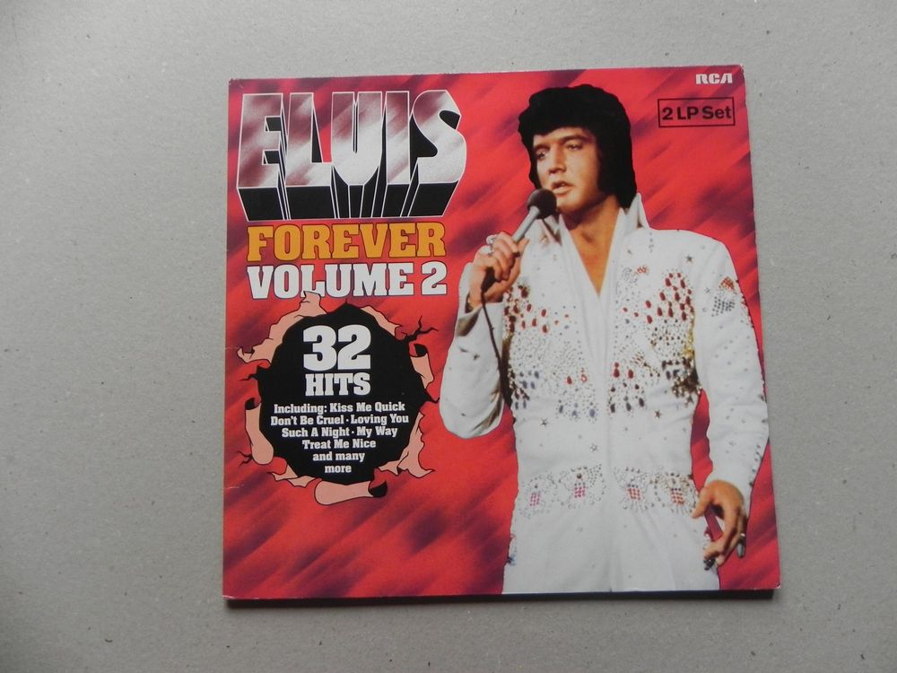 Doppel LP USA Rock`n`Roll Legende Elvis Presley 32 Hit 1980 (Gebraucht ...