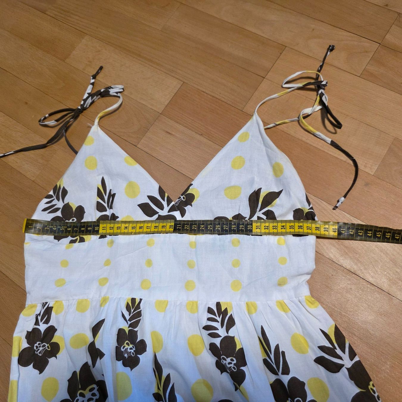 Vestiti: Vintage Kleid S/M Baumwolle Blumenmuster – Usato da Wald ZH venduto da CapLux 8