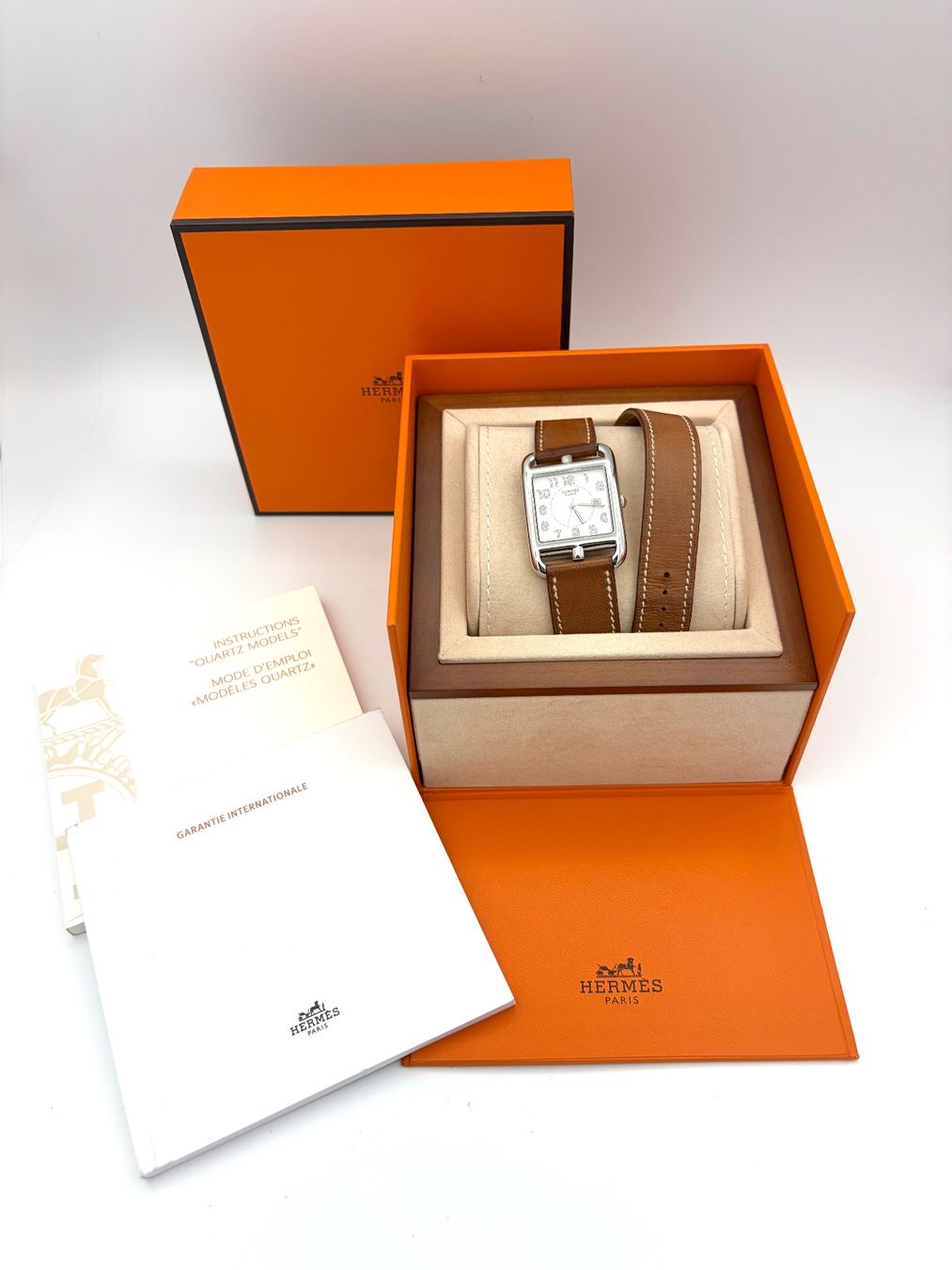 Hermès Orologi: HERMES. Collection "Cape Cod", montre de dame (full set) – Usato da Renens VD venduto da Diademe.sarl 7