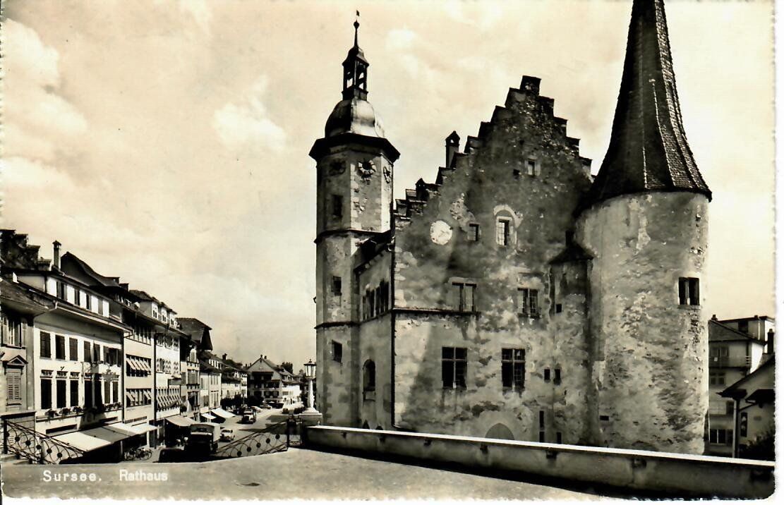 Ansichtskarten: Sursee – Gebraucht aus Hochdorf von Ziegel-16