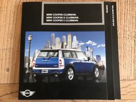 Prospekt Brochure Mini Cooper D S Clubmann 2 2007