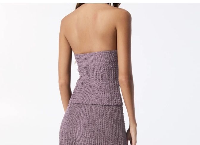 Pull&Bear Top: Neckholder lila  – Usato da Salez venduto da jum_zx7w 1