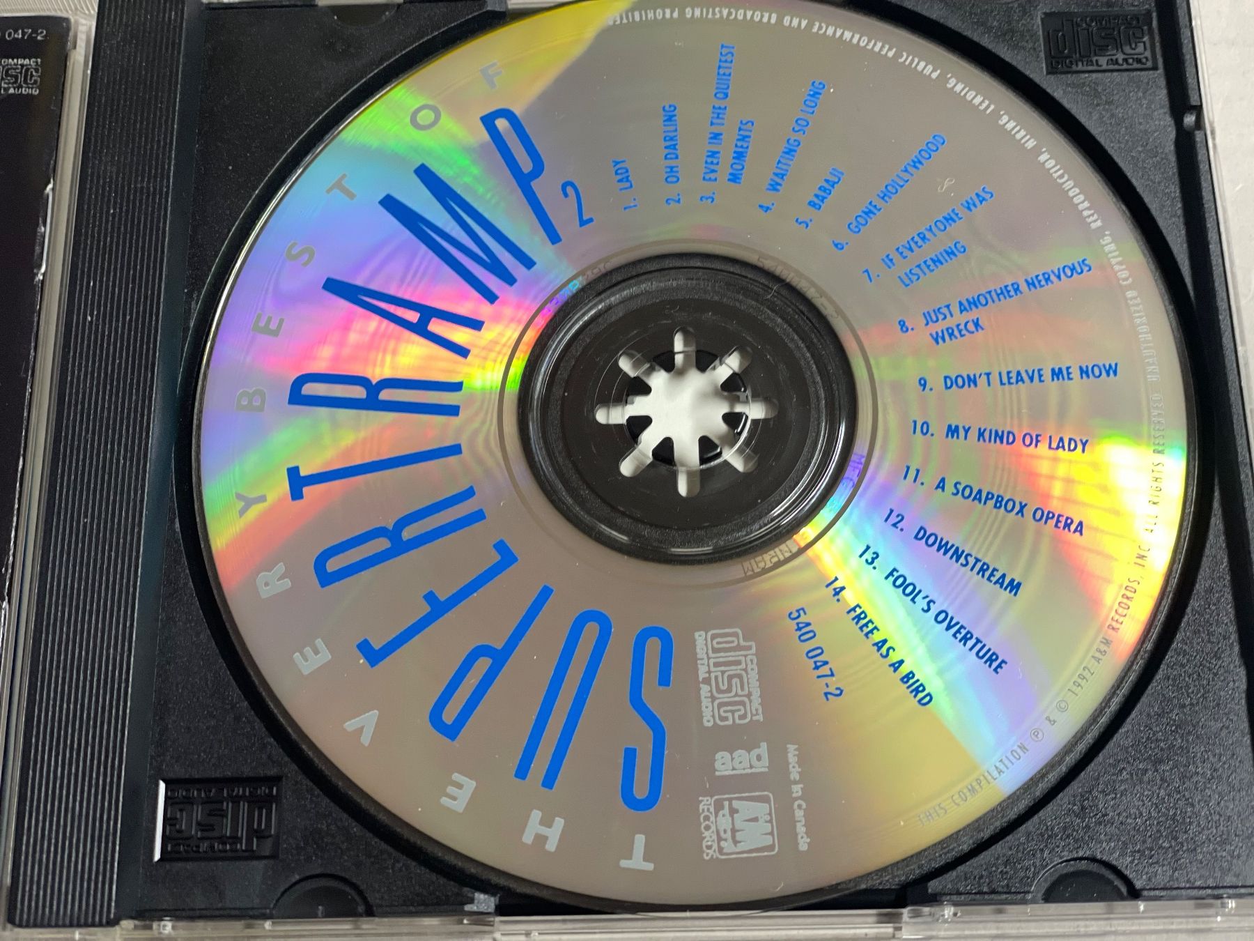CD: Supertramp 2 -The best of – Usato da Muri b. Bern venduto da AdidasCollector 3